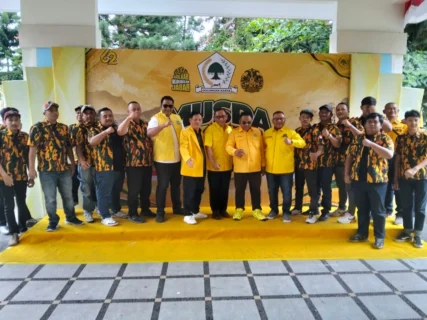 Mohammad Reza Taojiri, Anggota DPRD kabupaten Sukabumi Hadiri Musda XI Partai Golkar